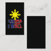 Lumpia - Zo woon ik op de Filipijnen op de lmarkt Visitekaartje (Voorkant / Achterkant)