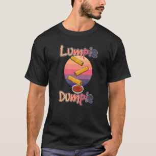 Lumpie Dumpie Rolletjes Vrouwen Filipijnse Lente T-shirt