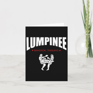 Lumpine Boxing Stadium Bangkok Thailand Beste Pap Kaart