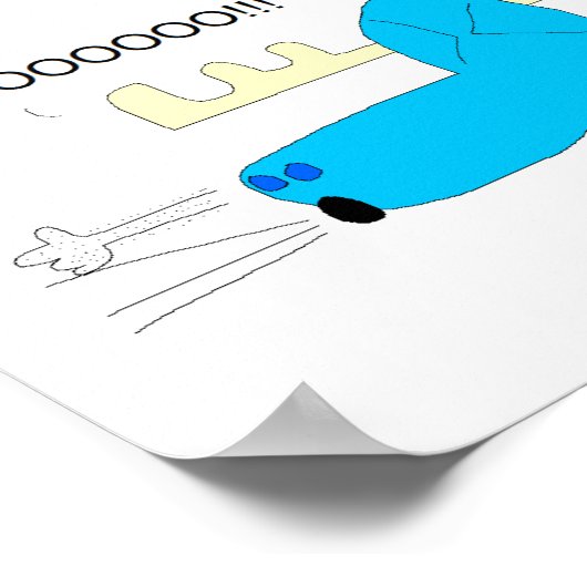 Lumpy Flour Sneeze Poster (Hoek)