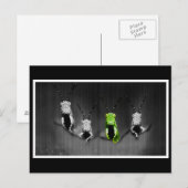 Lumpy Green Bug Briefkaart (Voorkant / Achterkant)