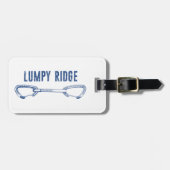 Lumpy Ridge Rock Climbing Sneltrekker Bagagelabel (Voorkant horizontaal)