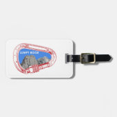 Lumpy Ridge Rock tijdens Carabiner Bagagelabel (Voorkant horizontaal)
