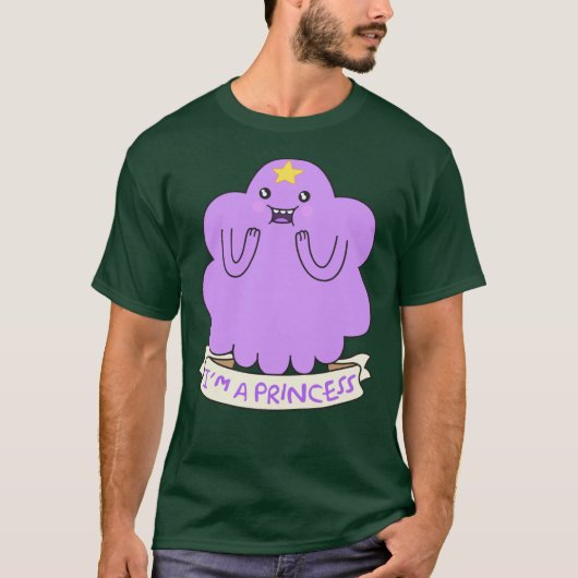 Lumpy Space Princess familie jongen T-shirt (Voorkant)