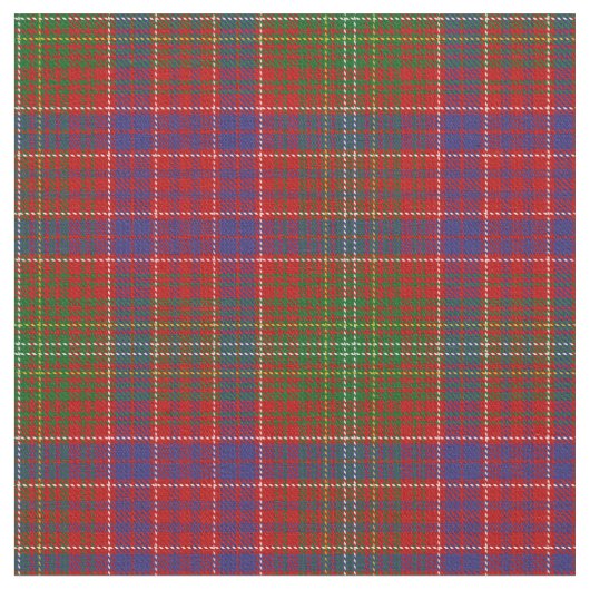 Lumsden Clan Tartan Stof (Close Up)