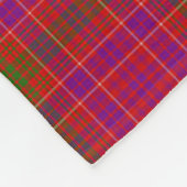 Lumsden van Clova Clan Badge Tartan Pset Fleece Deken (Hoek)