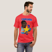 Lumumba Pan-Afrikaanse leider T-shirt (Voorkant volledig)