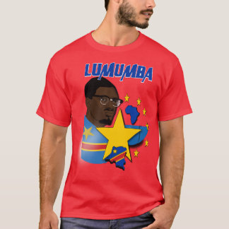 Lumumba Pan-Afrikaanse leider T-shirt