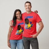 Lumumba Pan-Afrikaanse leider T-shirt (Unisex)