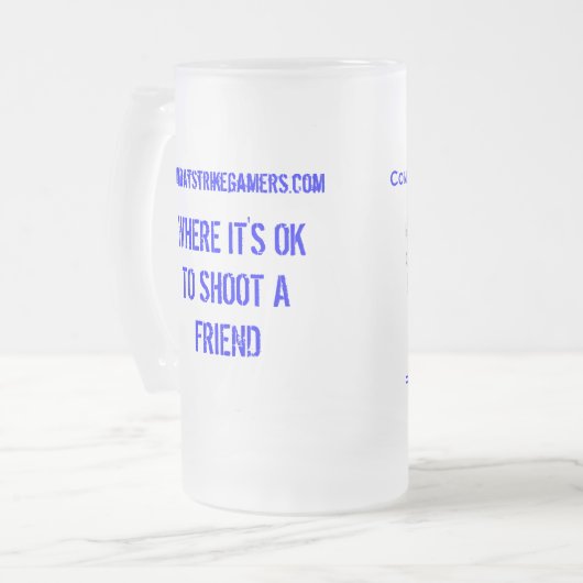 Lumy's Beer Mok (Voorkant links)