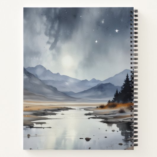 Luna Argenta Notitieboek (Achterkant)