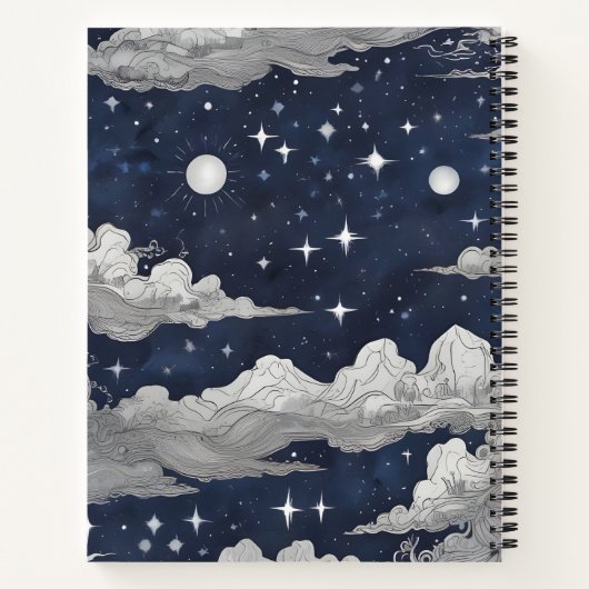 Luna Argentea Notitieboek (Achterkant)