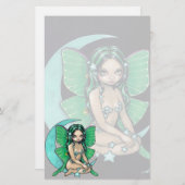 "Luna" bankierwerk Briefpapier (Voorkant / Achterkant)