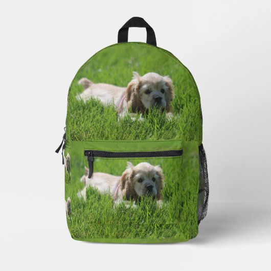 Luna Bedrukte Rugzak (Voorkant)