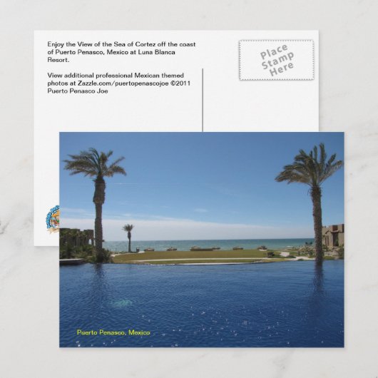 Luna Blanca Briefkaart (Voorkant / Achterkant)