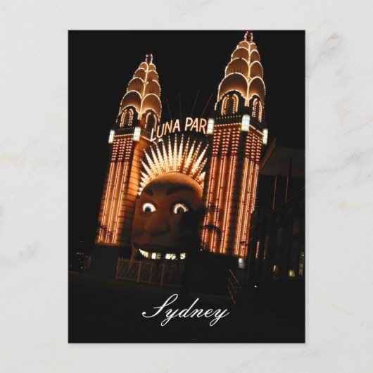 luna briefkaart (Voorkant)