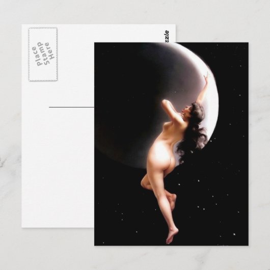 Luna Briefkaart (Voorkant / Achterkant)