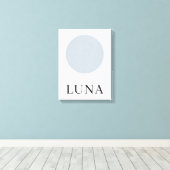 LUNA CANVAS AFDRUK (Insitu (Houten vloer))