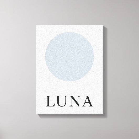 LUNA CANVAS AFDRUK (Voorkant)