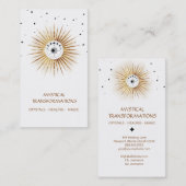 *~* Luna Celestial Lunar Moon Light Magic Boho Visitekaartje (Voorkant / Achterkant)