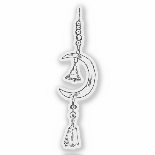 Luna Chime Sticker (Voorkant)