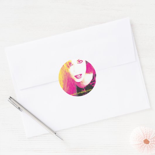Luna CMYK Sticker (1 vel) (Envelop)