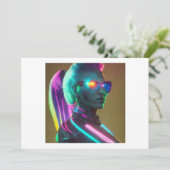 Luna: De Cyberpunk Technomancer Kaart (Staand voorkant)