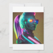 Luna: De Cyberpunk Technomancer Kaart (Achterkant)