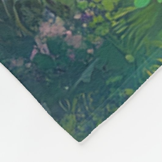 Luna en het wolkenkasteel - Enchanted Fleece Blank Deken (Hoek)