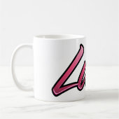 Luna faded pink Tasse Teetasse Kaffeetasse Koffiemok (Links)