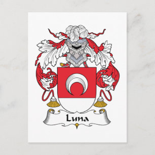 Luna Family Crest Briefkaart