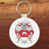 Luna Family Crest Sleutelhanger (Voorkant)