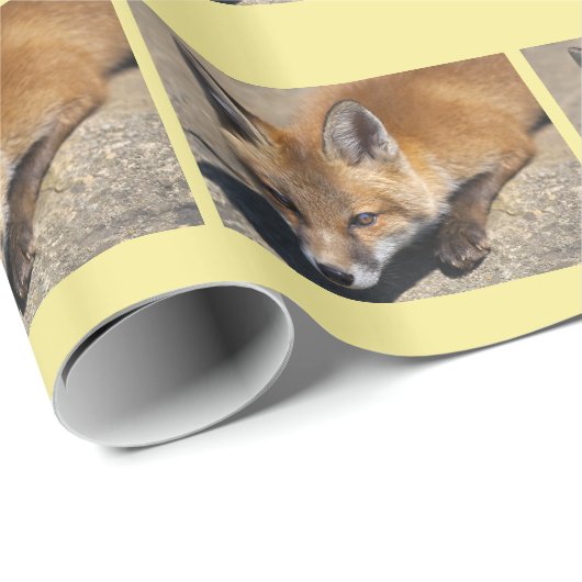Luna Fox Inpakpapier (Rol Hoek)