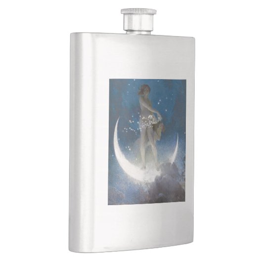 Luna Goddess bij nacht verstrooiende sterren Flacon (Rechts)