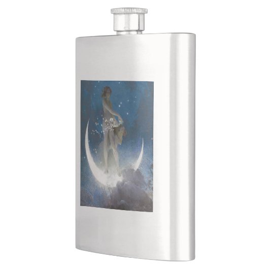 Luna Goddess bij nacht verstrooiende sterren Flacon (Links)