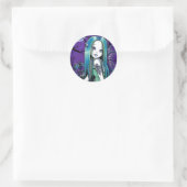 "Luna" Gothic Moon Lilly Fairy Art Stickers (Tas)