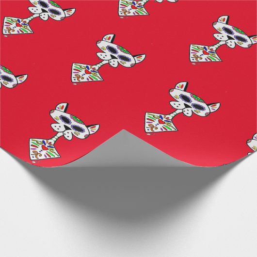 Luna het Kat Wrapping Papier (Hoek)