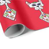 Luna het Kat Wrapping Papier (Rol Hoek)