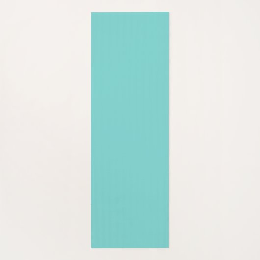 Luna Hibiscus Garden Hawaiian - Turf en Roze Yogamat (Achterkant)