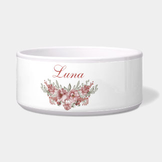 Luna - hondennaam voedselkeramische kom