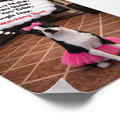 "Luna is Watching You" Poster (Hoek)