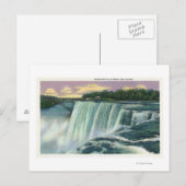 Luna Island Uitzicht of American Herfst Briefkaart (Voorkant / Achterkant)