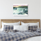 Luna Island Uitzicht of American Herfst Canvas Afdruk (Insitu (Slaapkamer))