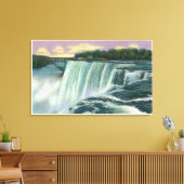 Luna Island Uitzicht of American Herfst Canvas Afdruk (Insitu (Woonkamer))