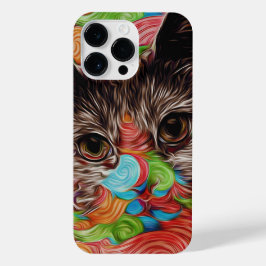 "Luna Lola" Kat iPhone 11 12 13 14 Hoesjes iPhone 14 Pro Max Hoesje
