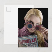 Luna Lovegood gluurt over bril Briefkaart (Voorkant / Achterkant)