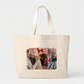 Luna Lovegood Montage Grote Tote Bag (Voorkant)