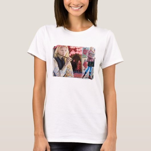 Luna Lovegood Montage T-shirt (Voorkant)