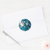Luna Lovegood Ronde Sticker (Envelop)