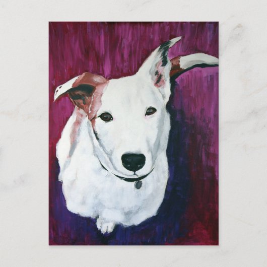 Luna Lurcher Briefkaart (Voorkant)